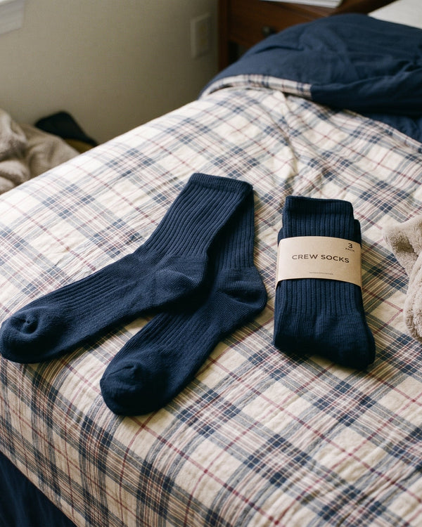 Crew Socks- Pack of 3