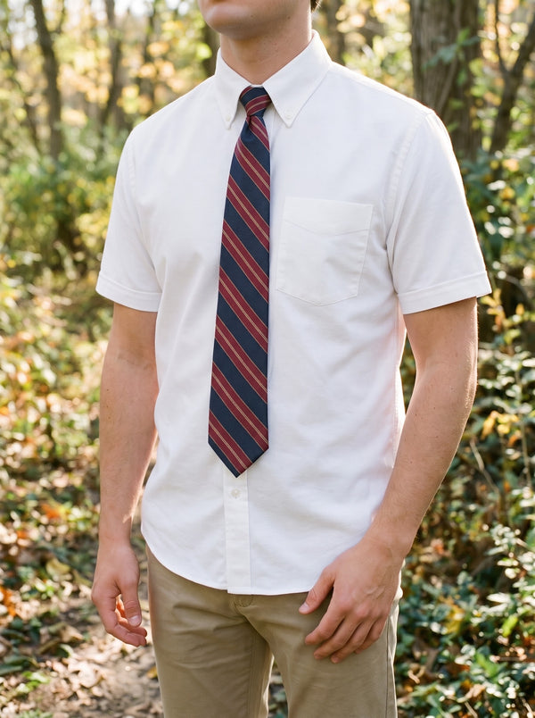 Short Sleeve Oxford