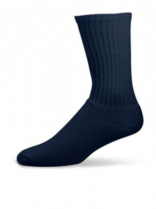 Navy crew socks, 3-pack