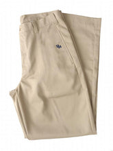 Load image into Gallery viewer, Khaki dress pants with the DM school logo