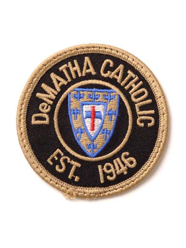 Official DeMatha Catholic blazer patch