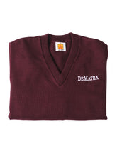 Load image into Gallery viewer, Maroon Sweater Vest with Logo